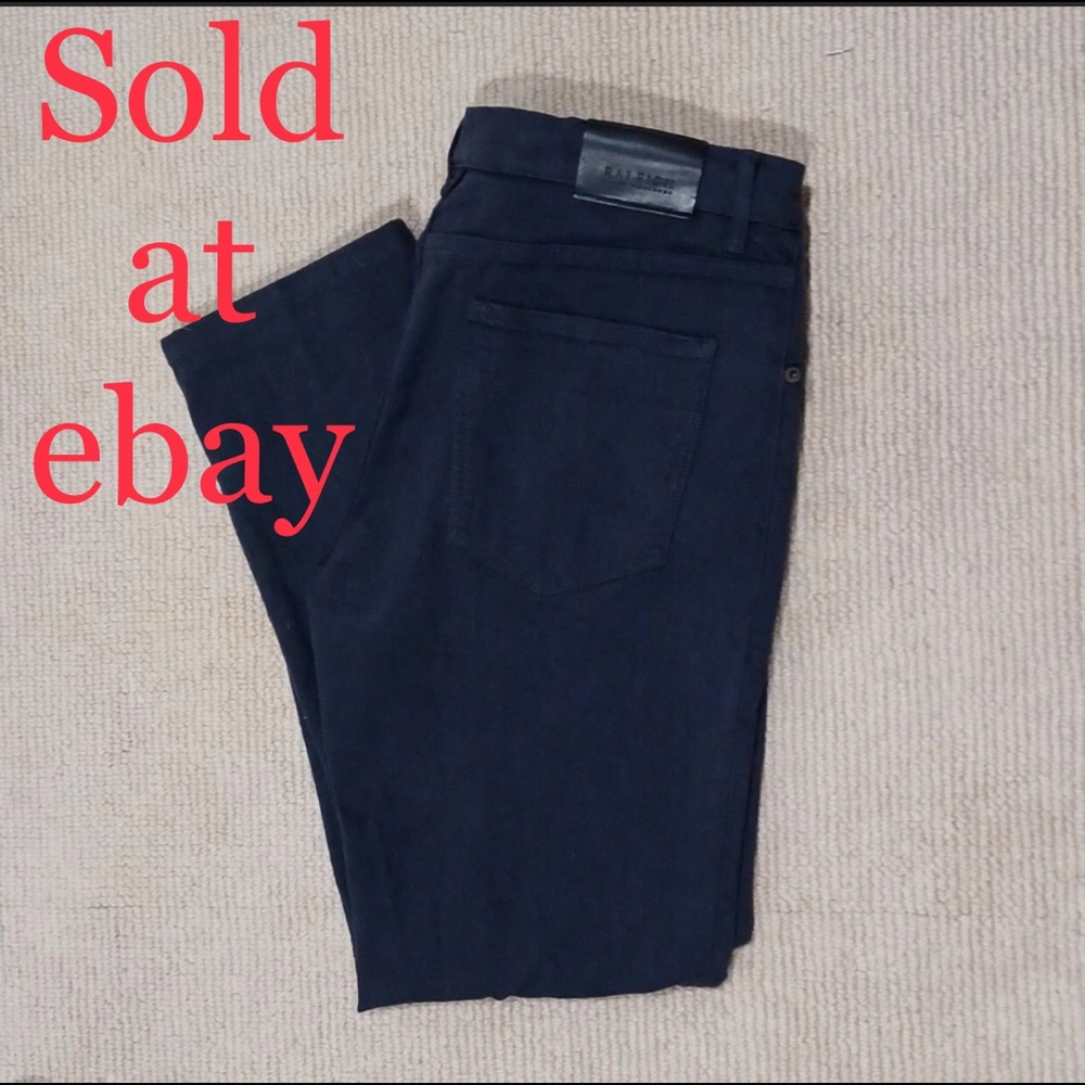 Raleigh Denim Martin 36x30 made in usa